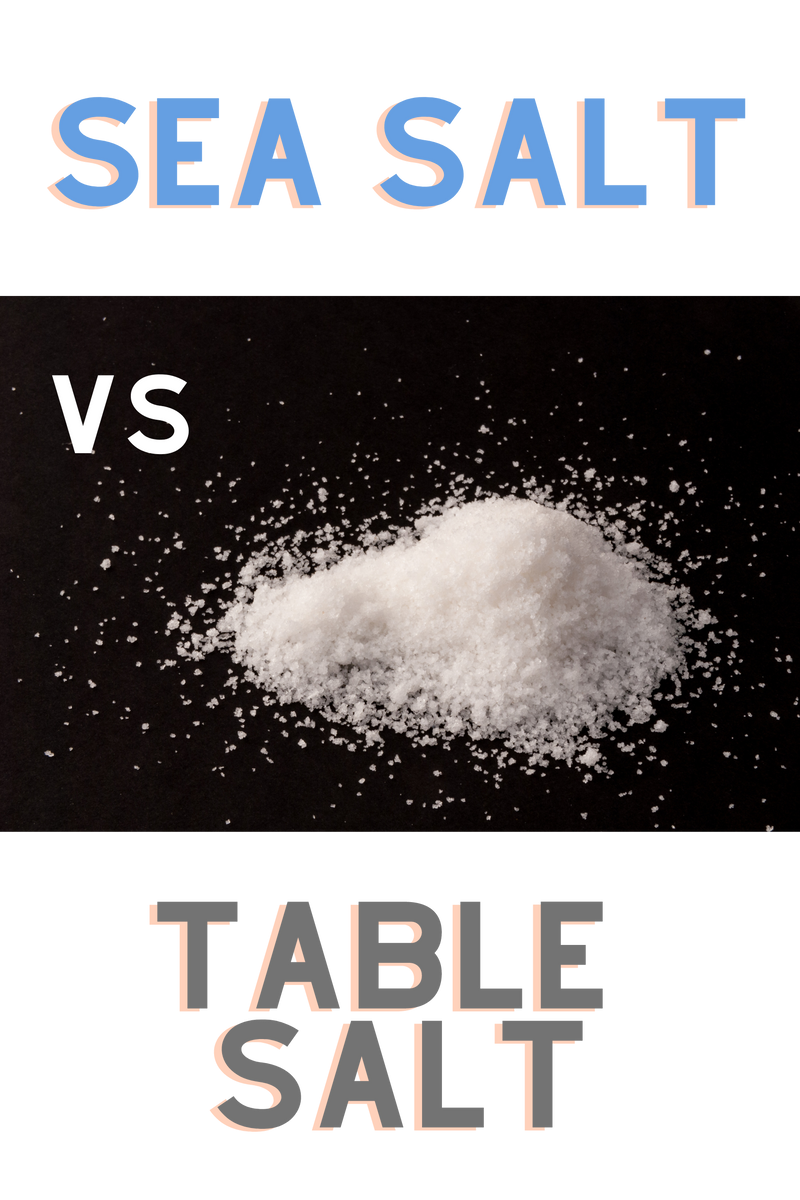 What's Difference Between Sea Salt & Table Salt? Saltwest Naturals Inc