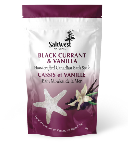 Black Currant & Vanilla Bath Soak 80g