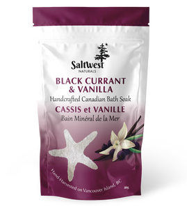 Black Currant & Vanilla Bath Soak 80g