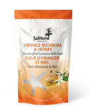 Load image into Gallery viewer, Orange Blossom &amp; Honey Bath Soak 80g