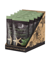 Load image into Gallery viewer, Rosemary Sage Infused Sea Salt