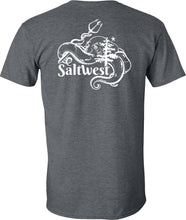 Load image into Gallery viewer, Octopus - Heather Grey Blue Stay Salt Tee