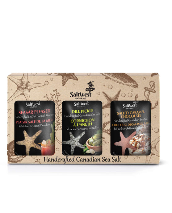 Canadian Cocktail Rim Trim Salt Gift Box