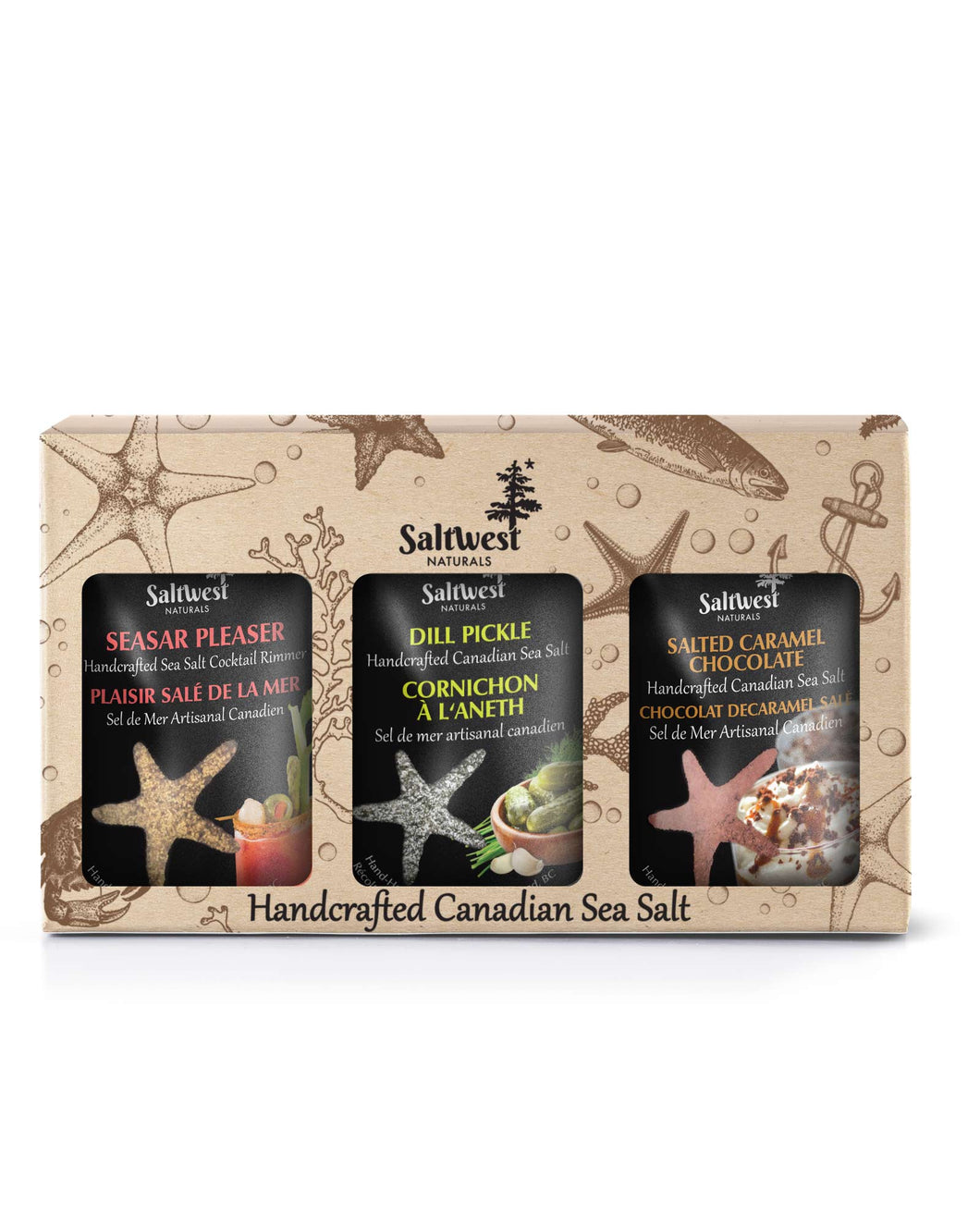 Canadian Cocktail Rim Trim Salt Gift Box