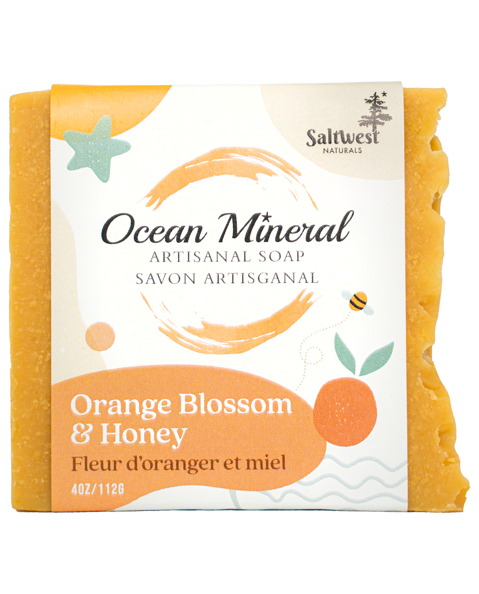 Orange Blossom & Honey - Ocean Mineral Infused Soap