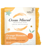 Load image into Gallery viewer, Orange Blossom &amp; Honey - Ocean Mineral Infused Soap