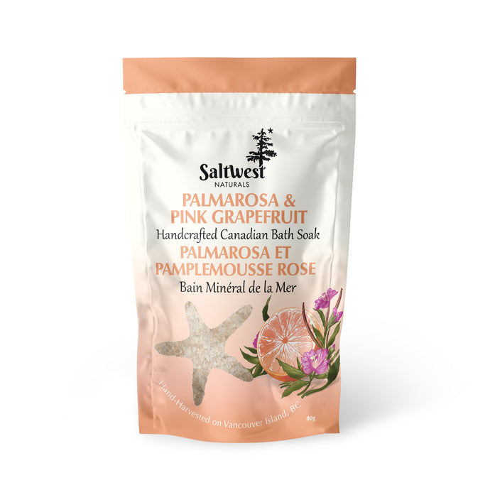 Palmarosa & Pink Grapefruit Bath Soak 80g