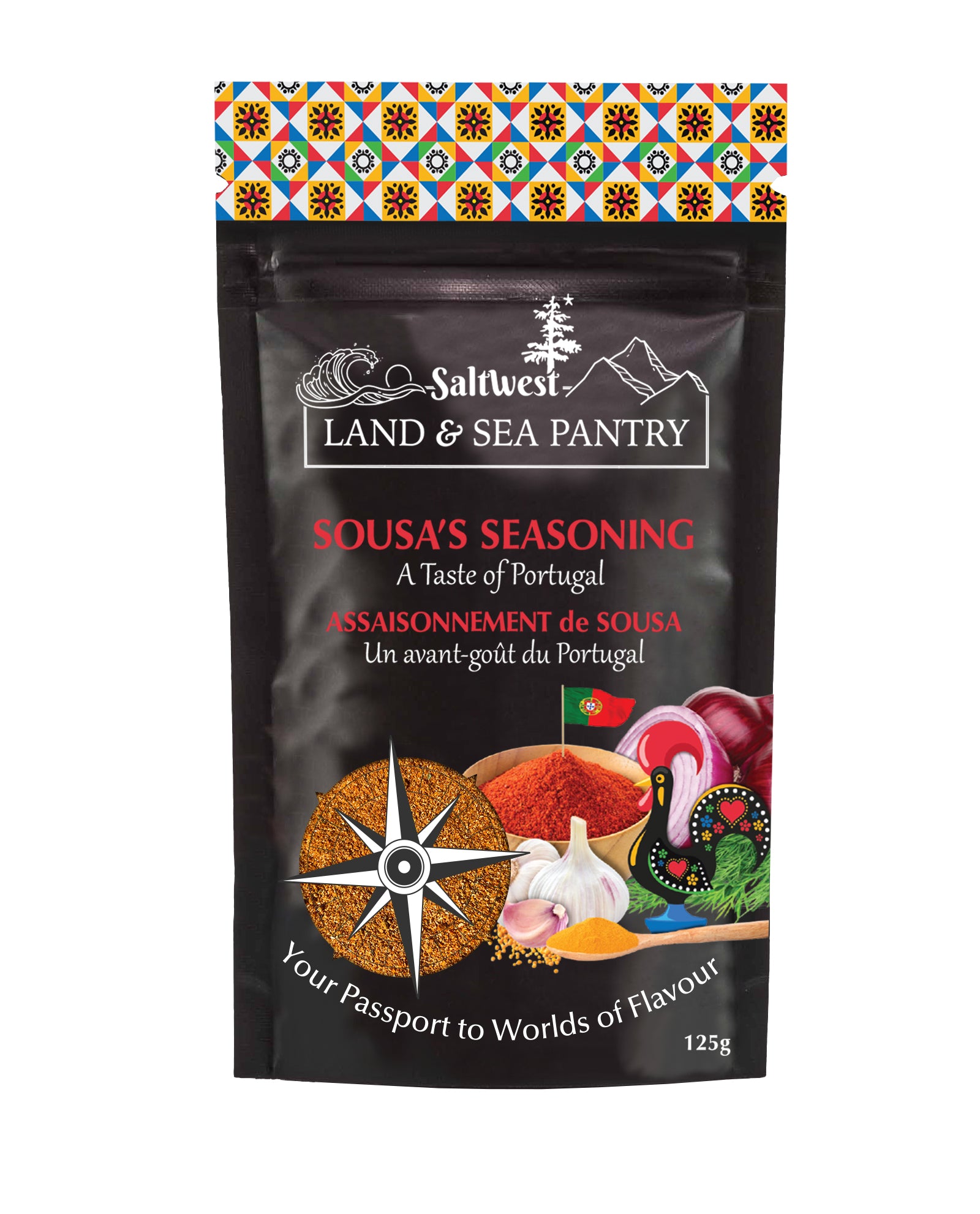 Sousa's Seasoning Salt 115g – Saltwest Naturals Inc