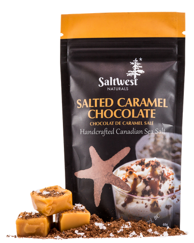 Salted Caramel Chocolate Sea Salt - Saltwest