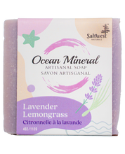Load image into Gallery viewer, Lavender Lemongrass - Ocean Mineral Infused Soap