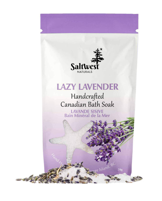 Lazy Lavender Bath Soak 80g