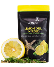 Load image into Gallery viewer, Lemon Dill Infused Sea Salt