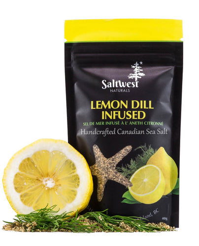 Lemon Dill Infused Sea Salt